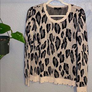 Leopard Print Sweater